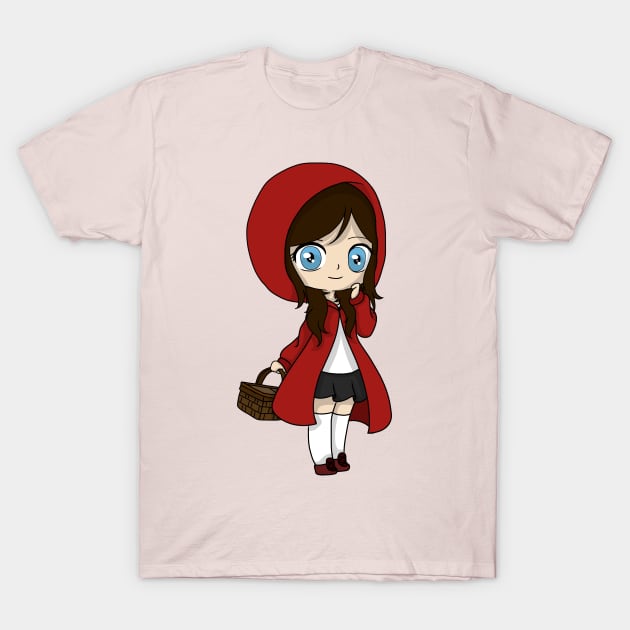 chibi girl (little red) T-Shirt by LillyTheChibi